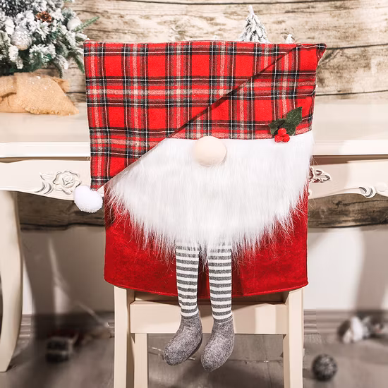 Stock Nuovo design Alta vendita Natale Peluche Vecchio per le vacanze Decorazione della festa nuziale Forniture Gancio Ornamento Regali artigianali